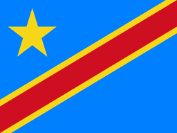 Drapeau : République démocratique du Congo