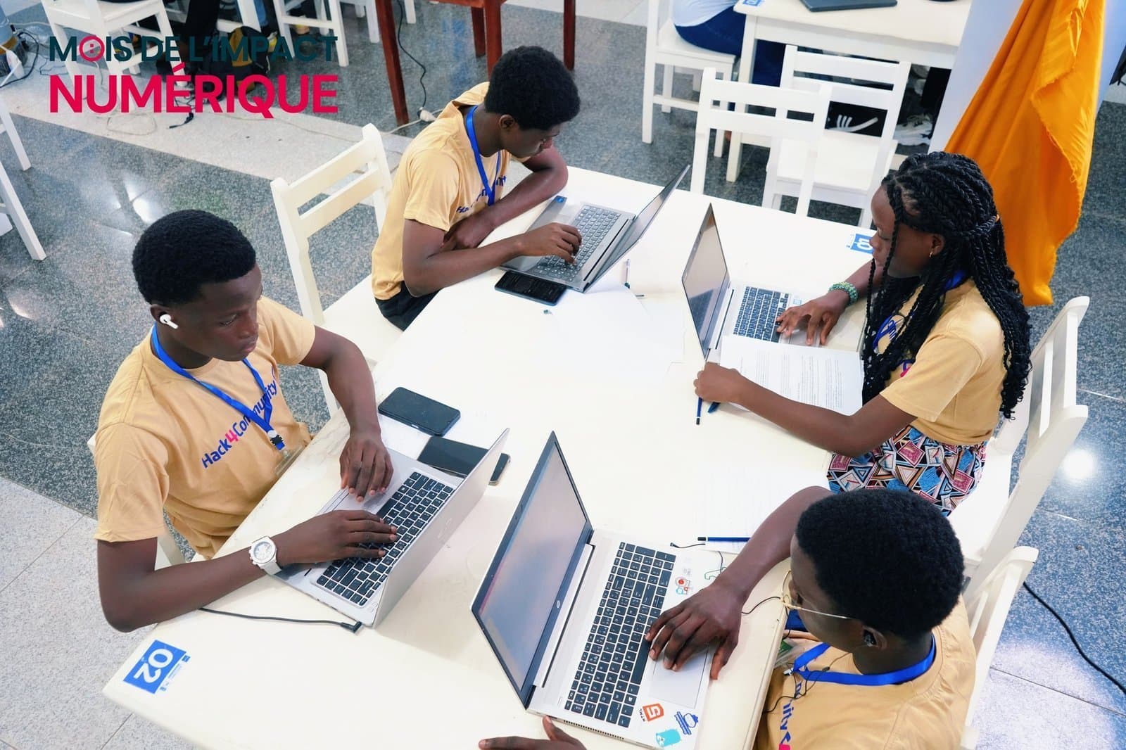 Équipe Soulware au hackathon Hack4Community