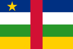 Drapeau : République centrafricaine